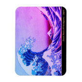 Geweldige golf van Kanagawa en Japanse kunst /Japa Magneet (Verticaal)