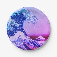 Geweldige golf van Kanagawa en Japanse kunst /Japa