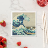 Geweldige golf van Kanagawa en Japanse kunst /Japa Servet (Insitu)