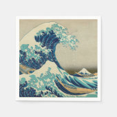 Geweldige golf van Kanagawa en Japanse kunst /Japa Servet (Voorkant)