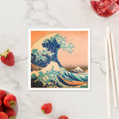 Geweldige golf van Kanagawa en Japanse kunst /Japa Servet (Insitu)