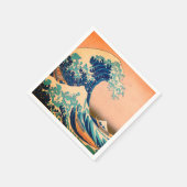 Geweldige golf van Kanagawa en Japanse kunst /Japa Servet (Hoek)
