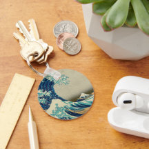 Geweldige golf van Kanagawa en Japanse kunst /Japa