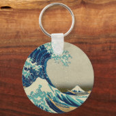 Geweldige golf van Kanagawa en Japanse kunst /Japa Sleutelhanger (Voorkant)