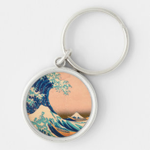 Geweldige golf van Kanagawa en Japanse kunst /Japa Sleutelhanger