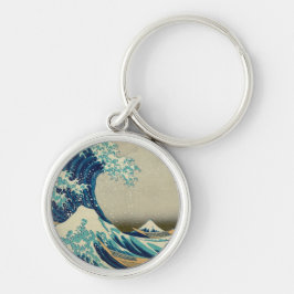 Geweldige golf van Kanagawa en Japanse kunst /Japa Sleutelhanger