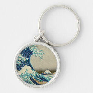 Geweldige golf van Kanagawa en Japanse kunst /Japa Sleutelhanger