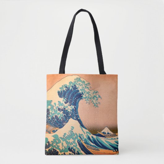 Geweldige golf van Kanagawa en Japanse kunst /Japa Tote Bag (Voorkant)