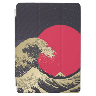 "Geweldige golf van kanagawa". Hokusai, Japanse go iPad Air Cover