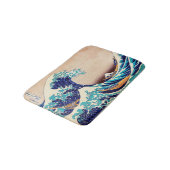 Geweldige golf van Kanagawa  Japanse afdrukkunst Badmat (Gekanteld)