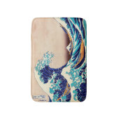 Geweldige golf van Kanagawa  Japanse afdrukkunst Badmat (Voorkant Verticaal)