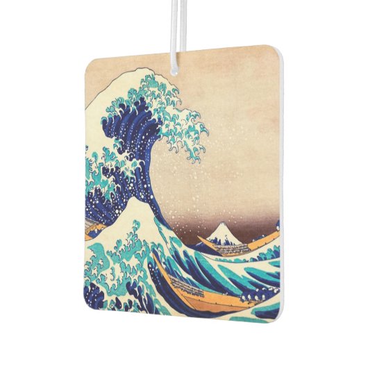 Geweldige golf van Kanagawa  Japanse afdrukkunst Luchtverfrisser (Links)