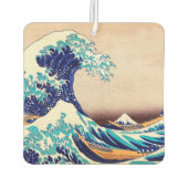 Geweldige golf van Kanagawa  Japanse afdrukkunst Luchtverfrisser (Achterkant)
