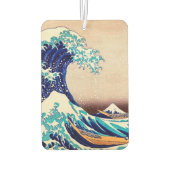 Geweldige golf van Kanagawa  Japanse afdrukkunst Luchtverfrisser (Achterkant)