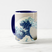 Geweldige golf van Kanagawa  Japanse boetes Mok (Voorkant links)