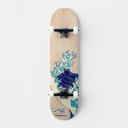 Geweldige golf van Kanagawa Japanse  drukkunst Persoonlijk Skateboard (Voorkant)