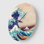 Geweldige golf van Kanagawa Japanse  kunst Grote Klok (Hoek)