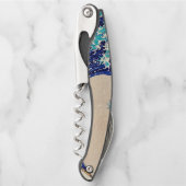 Geweldige golf van Kanagawa Japanse kunst Kurkentrekker (Voorkant)