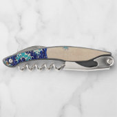 Geweldige golf van Kanagawa Japanse kunst Kurkentrekker (Achterkant)