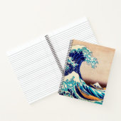 Geweldige golf van Kanagawa  Japanse kunst Notitieboek (Binnen)