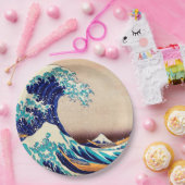 Geweldige golf van Kanagawa Japanse  kunst Papieren Bordje (Feest)