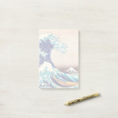 Geweldige golf van Kanagawa Japanse kunst Post-it® Notes (Op bureau)