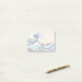 Geweldige golf van Kanagawa Japanse  kunst Post-it® Notes (Op bureau)