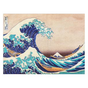 Geweldige golf van Kanagawa Japanse  kunst Tafelkleed
