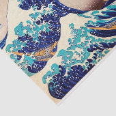 Geweldige golf van Kanagawa Japanse kunst Tissuepapier (Detail)