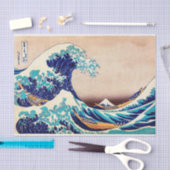 Geweldige golf van Kanagawa Japanse kunst Tissuepapier (Craft)