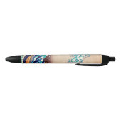 Geweldige golf van Kanagawa Japanse  kunst Zwarte Inkt Pen (Bodem)