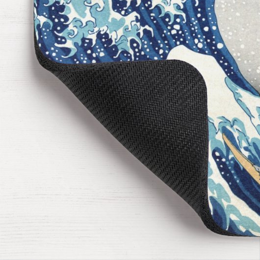 Geweldige golf van Kanagawa Muismat (Hoek)