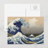Geweldige golf van Kanagawa Oriental Fine Art Briefkaart (Voorkant / Achterkant)