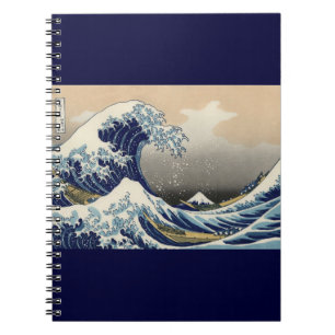 Geweldige golf van Kanagawa Oriental Fine Art Notitieboek
