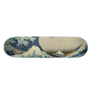 Geweldige golf van Kanagawa Persoonlijk Skateboard