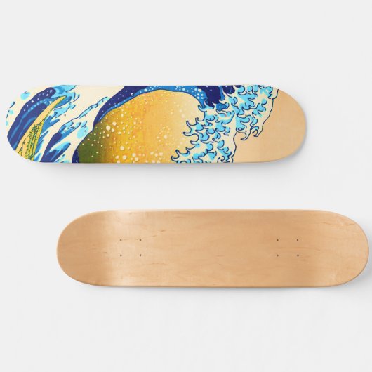 Geweldige golf van Kanagawa Skateboard Deck (Horizontaal)