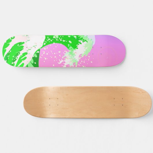 Geweldige golf van Kanagawa Skateboard Deck (Horizontaal)