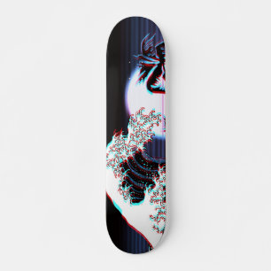 Geweldige golf van Kanagawa Vaporwave Persoonlijk Skateboard