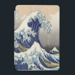 Geweldige golflengte met fijne 葛 斎"神 奈 川 " iPad mini cover<br><div class="desc">De Grote Golf van Kanagawa-kunst, ook wel bekend als The Great Wave of eenvoudig The Wave, is een houtsblokafdruk van de Japanse kunstenaar Katsushika Hokusai. Een voorbeeld van ukiyo-e-kunst: het werd ergens tussen 1830 en 1833 gepubliceerd als de eerste in de reeks van Hokusai, 36 Uitzicht van de berg Fuji,...</div>