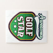 Geweldige golfster legpuzzel (Horizontaal)