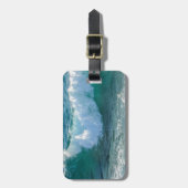 Geweldige Golfzee kust-zee-natuur Bagagelabel (Voorkant verticaal)