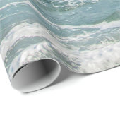 Geweldige Golfzee kust-zee-natuur Cadeaupapier (Rol Hoek)