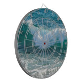 Geweldige Golfzee kust-zee-natuur Dartbord (Voorkant Links)