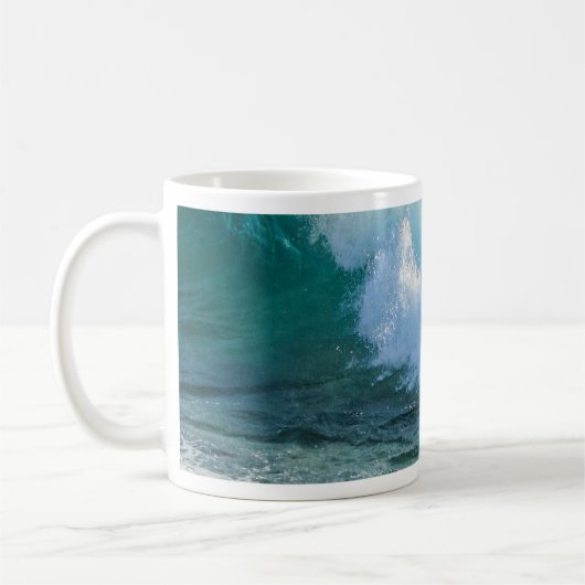 Geweldige Golfzee kust-zee-natuur Koffiemok (Links)