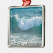 Geweldige Golfzee kust-zee-natuur Metalen Ornament (Links)