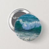Geweldige Golfzee kust-zee-natuur Ronde Button 5,7 Cm (Voorkant /achterkant)