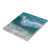 Geweldige Golfzee kust-zee-natuur Tegeltje (Zijkant)