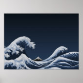 Geweldige golven poster (Voorkant)