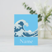 Geweldige golven Thunder_Cove Briefkaart (Staand voorkant)