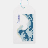 Geweldige golven Thunder_Cove Cadeaulabel (Achterkant)